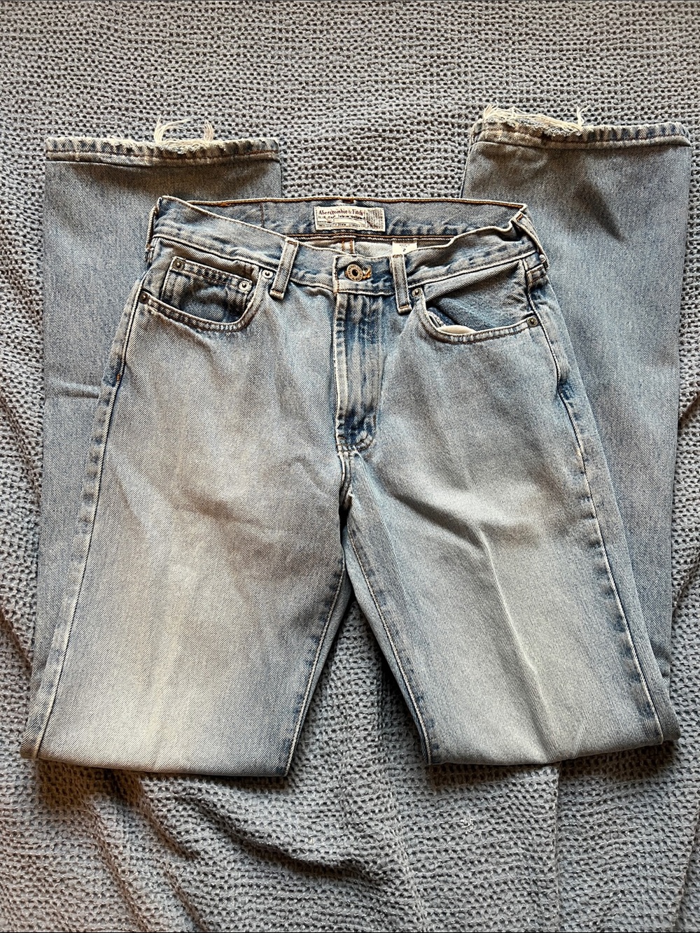 Abercrombie & Fitch Light Blue Denim Jeans